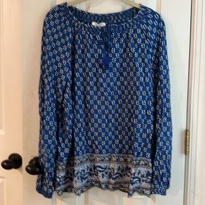 Beach Lunch Lounge Beachlunchlounge Blue Tunic Size Small S